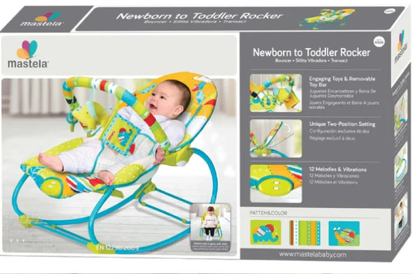 Mastela New Born to Toddler Rocker - Blue