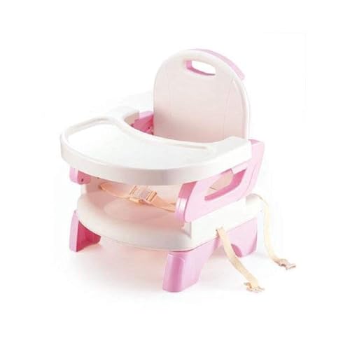 Mastela Folding Booster Seat – Pink | Portable & Adjustable Feeding Chair