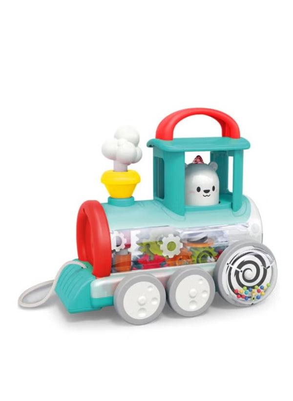 Hola Musical Train Toy – Lights, Sounds & Rolling Fun for Toddlers