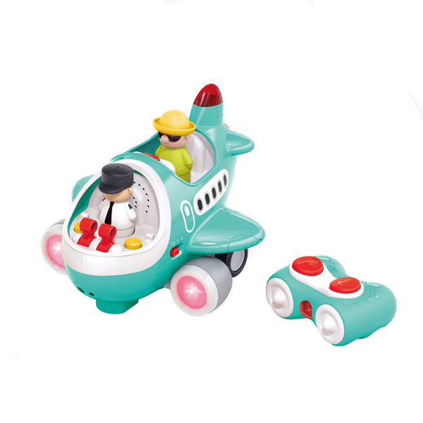 HOLA Remote Control Airplane – Interactive Musical Toy with Lights & Sounds for Toddlers