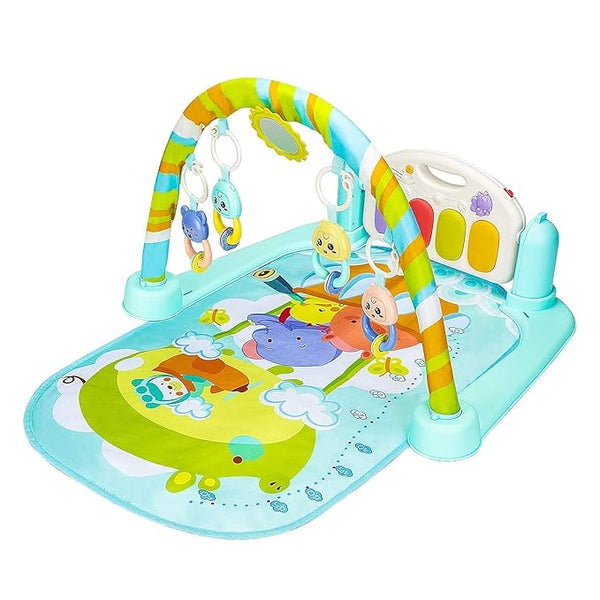 Deluxe Baby Playgym with Piano & Hanging Toys
