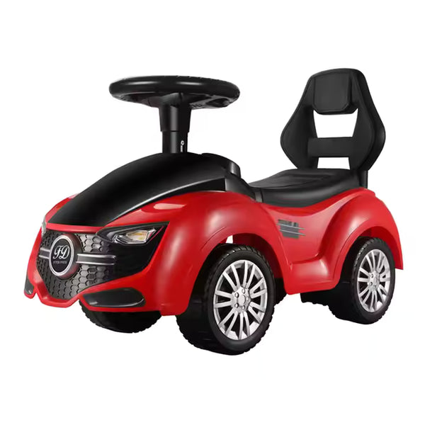 Babies World Ride-On Car for Toddlers – Red, White & Yellow