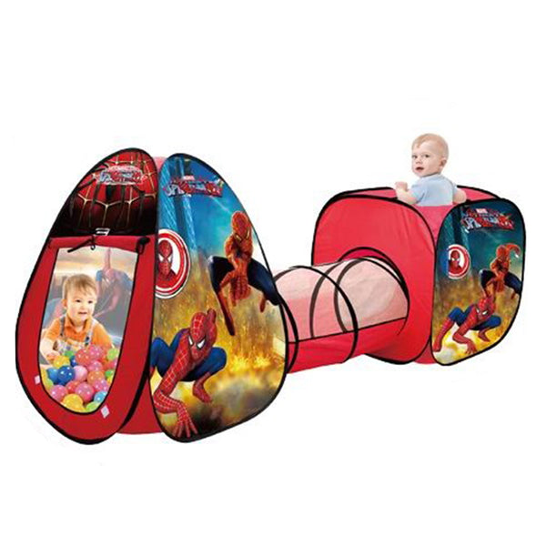Spider-Man 3-in-1 Play Tent with Tunnel & Ball Pit