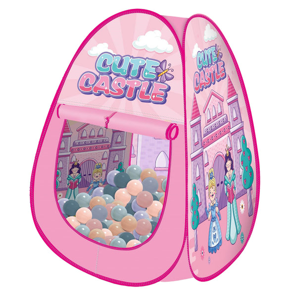 Cute Castle Tent House Ball Pit Play House - Babies World