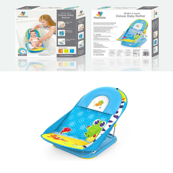 Mastela Deluxe Baby Bather - Crocodile - Babies World