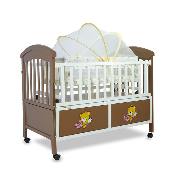 Newborn Baby Wooden Bed