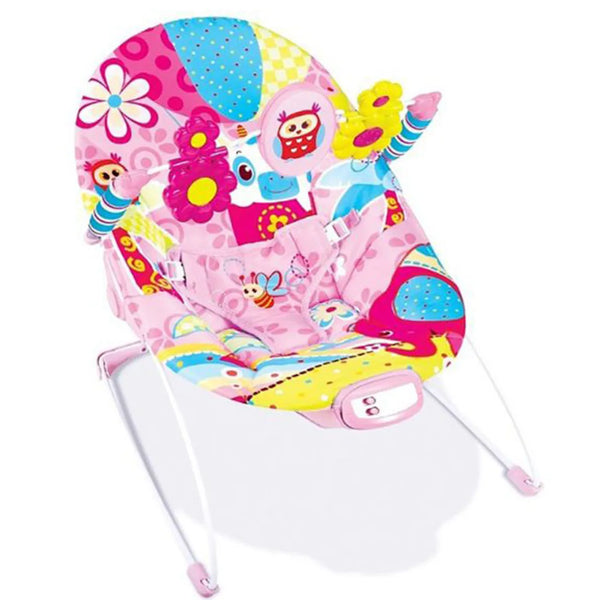 Mastela Recline Bouncer with Music & Vibration – Cradling Comfort for Newborns