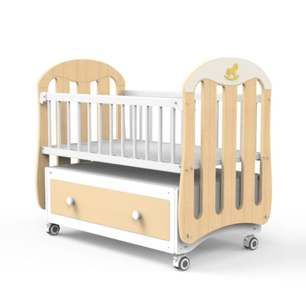 Compact Wooden Baby Bed
